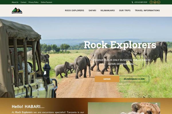 The7 theme site design template sample