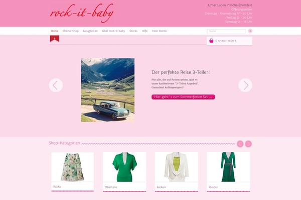 Wootique theme site design template sample