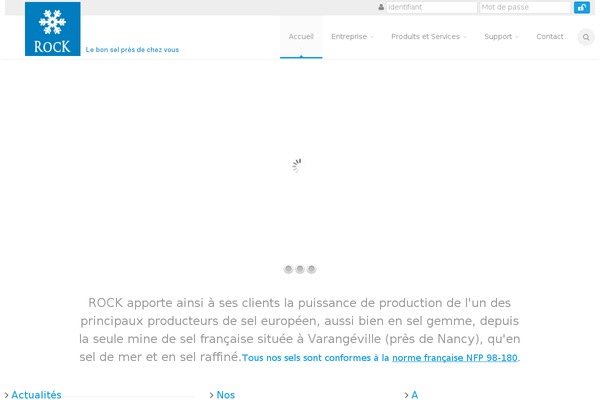Rock theme site design template sample
