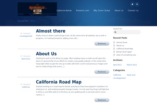 Doover theme site design template sample