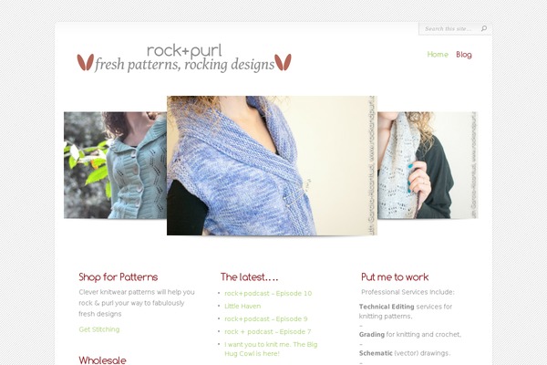 Bliss theme site design template sample