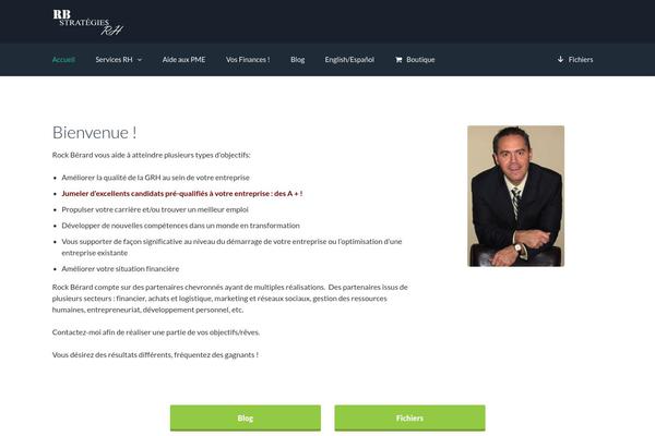 TheFox theme site design template sample
