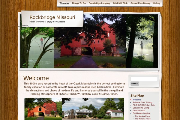 Adventure Journal theme site design template sample