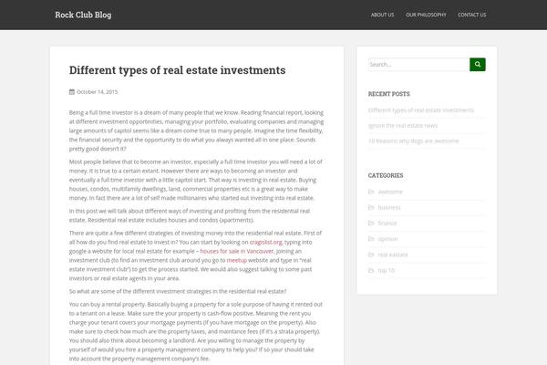 Sparkling theme site design template sample