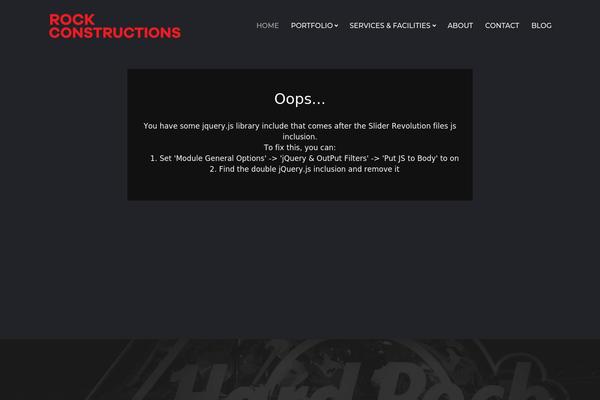Oswald theme site design template sample