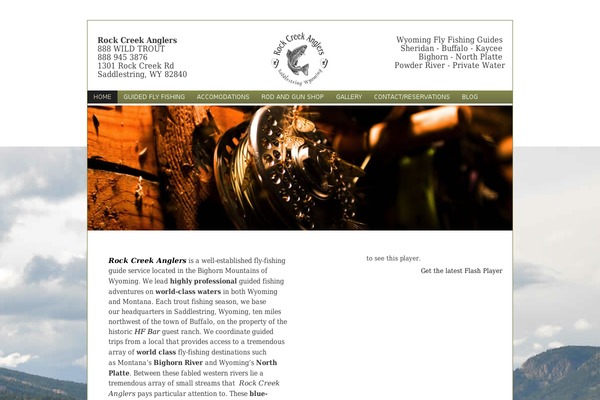 Site using FLV Embed plugin
