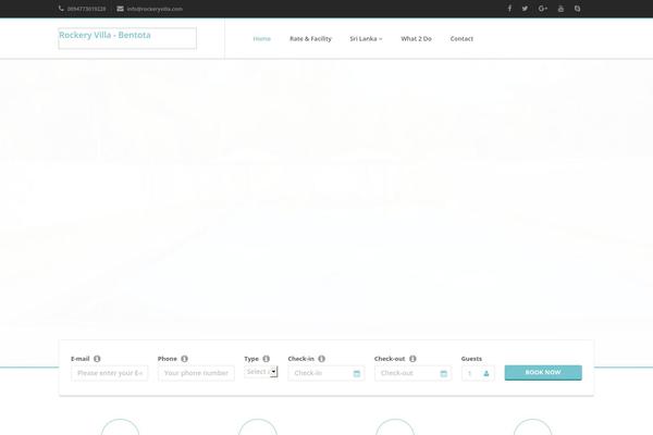 Starhotel theme site design template sample