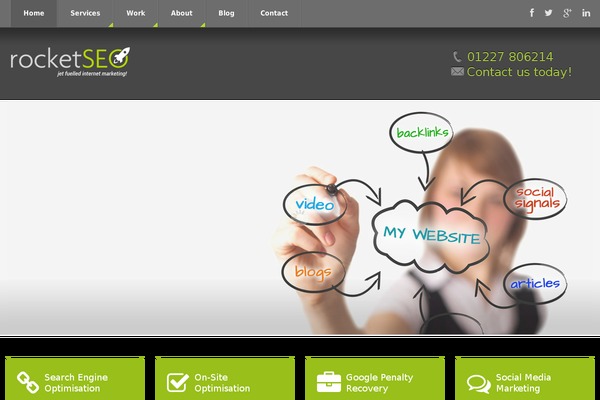 Kroth theme site design template sample