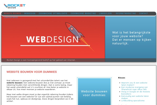 rocketdesign.be site used Standaard
