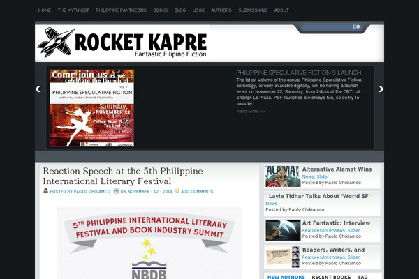 Scarlett theme site design template sample