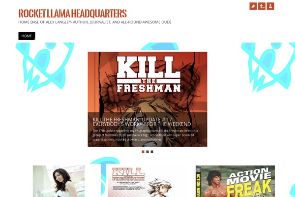 Parabola theme site design template sample