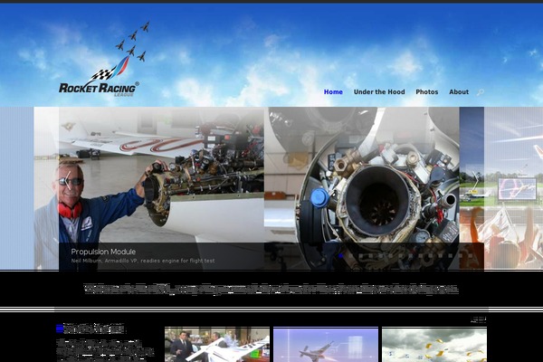 Blocked theme site design template sample