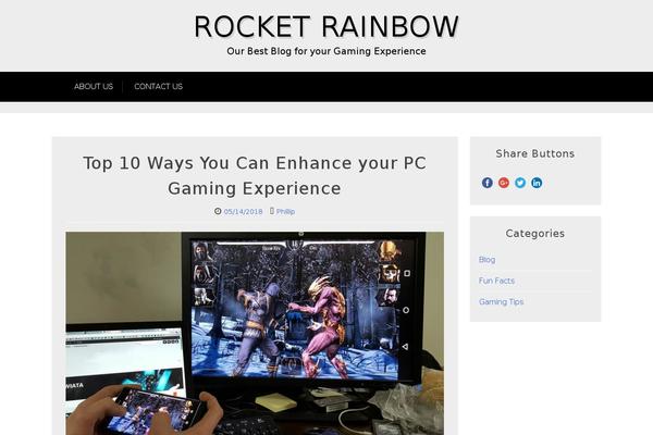 Olsen Light theme site design template sample