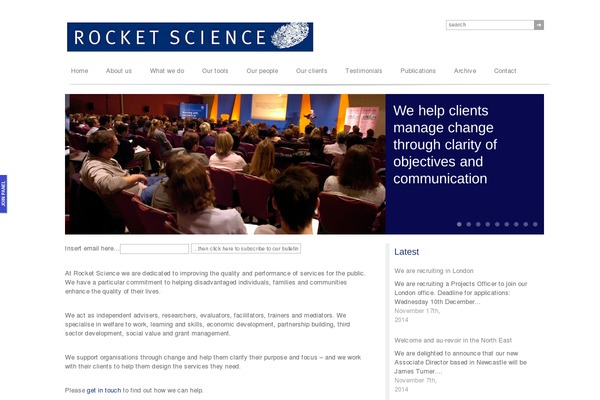 rocketsciencelab.co.uk site used Rocketscience