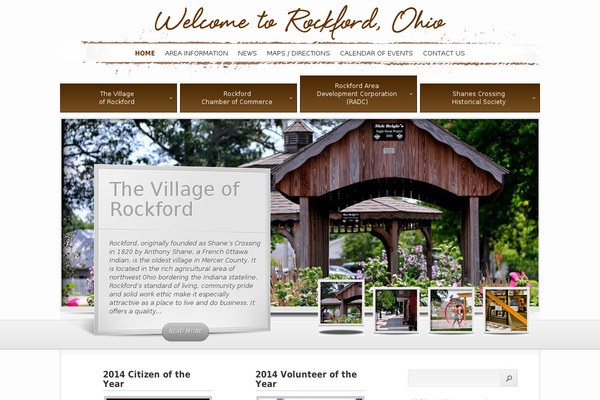 SimplePress theme site design template sample