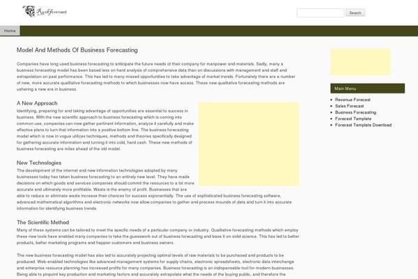 Site using Very Simple Contact Form plugin