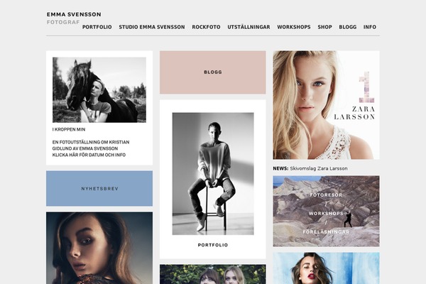 Minimum theme site design template sample