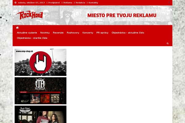Editorial theme site design template sample