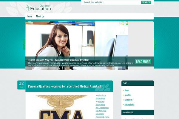 Medicine theme site design template sample