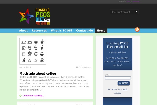 Fresh News theme site design template sample