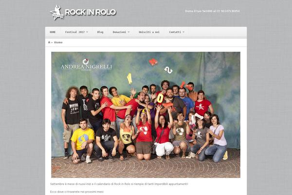 Akita theme site design template sample
