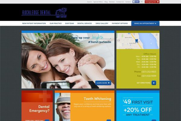 rockledgedental.com site used Mainplatform