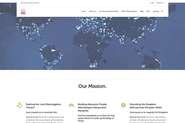 Dante theme site design template sample