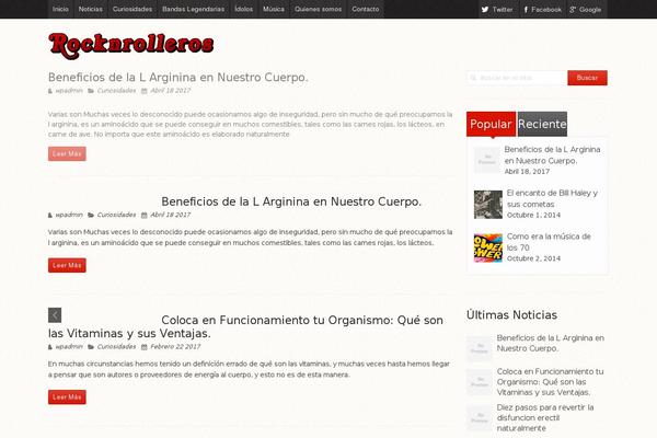 Wildfire theme site design template sample