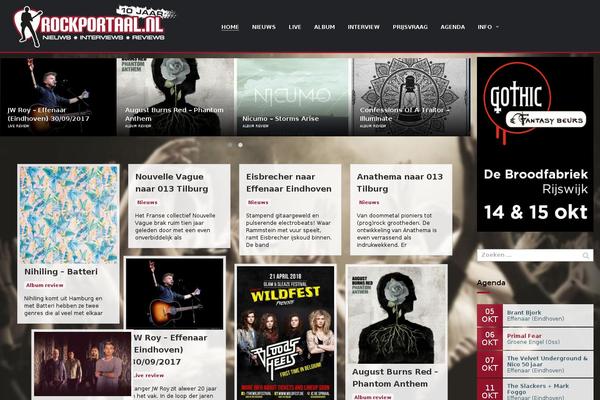 Site using Penci-portfolio plugin