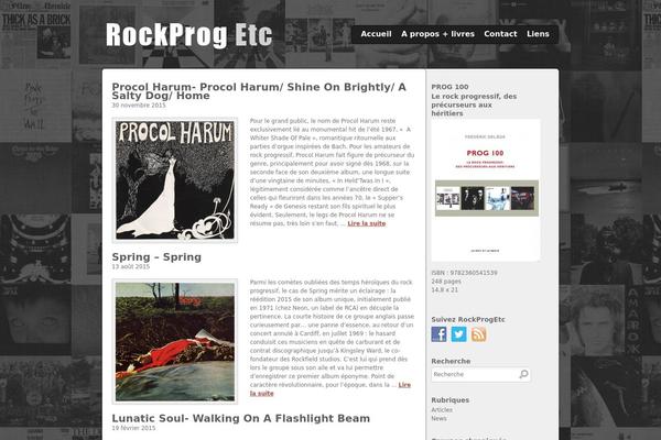 Side Blog theme site design template sample