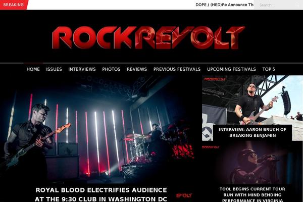 Site using Lets-live-blog plugin