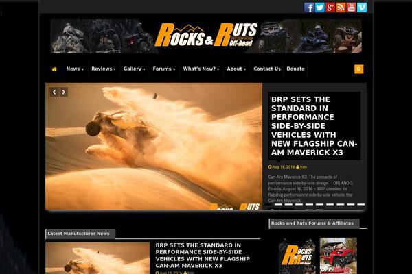 Megnet theme site design template sample