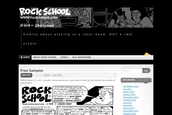 Mystique theme site design template sample