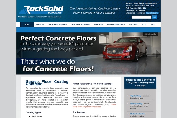 rocksolidsurfacing.com site used Rocksolid