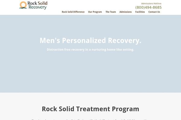 Rocksolid theme site design template sample