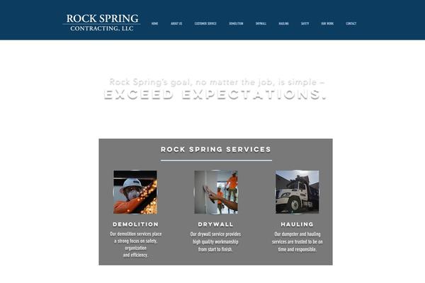 Rebel theme site design template sample