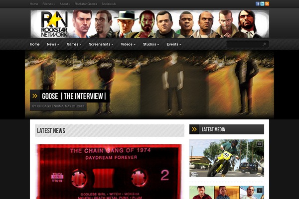 rockstarnetwork.net site used Wp Contented