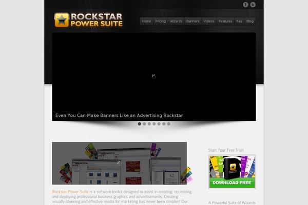 Options theme site design template sample