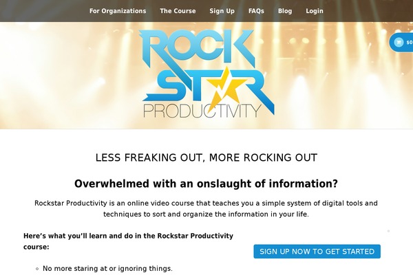 The One Pager theme site design template sample