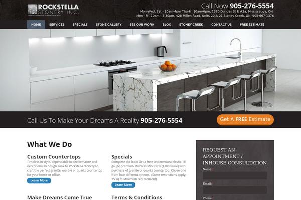 Chameleon theme site design template sample