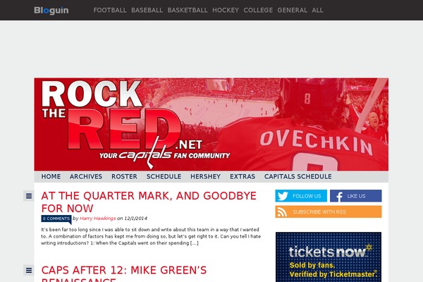 rockthered.net site used Blogum