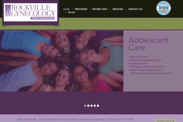 rockvillegynecology.com site used Rockville