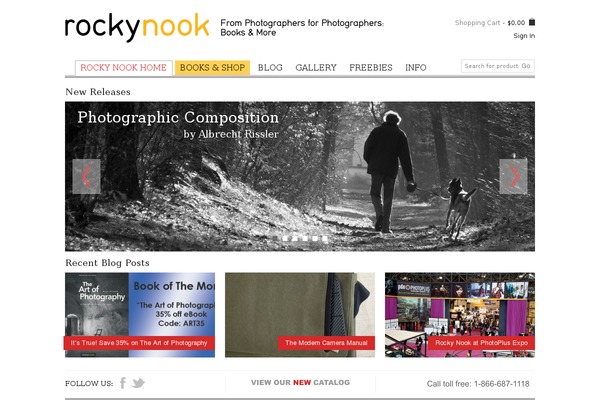 rockynook.com site used Aurum