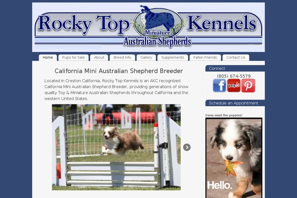 Site using Featured Page Widget plugin