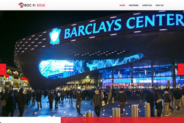 Scroller theme site design template sample