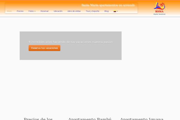 Customizr theme site design template sample