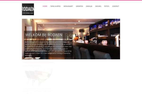 BBQ theme site design template sample