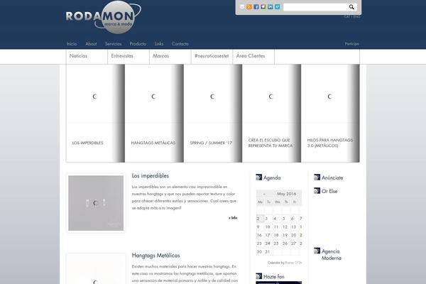Newscast theme site design template sample