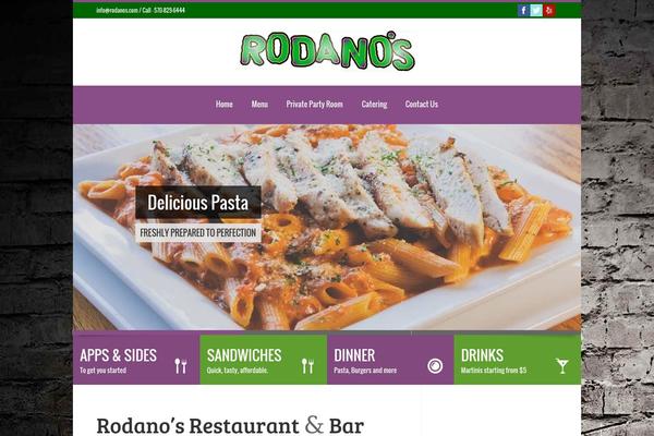 LinoFeast theme site design template sample