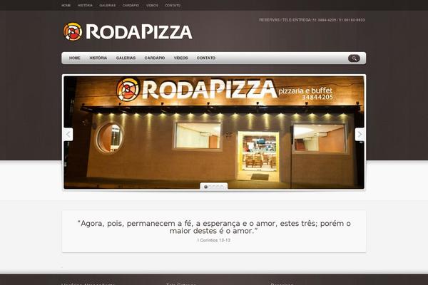 Thunder theme site design template sample